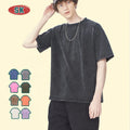 Custom Vintage t Shirt 230g 250g Tshirt Oversize Men Acid Wash t Shirt Dtg Print Streetwear Acid Wash t Shirt