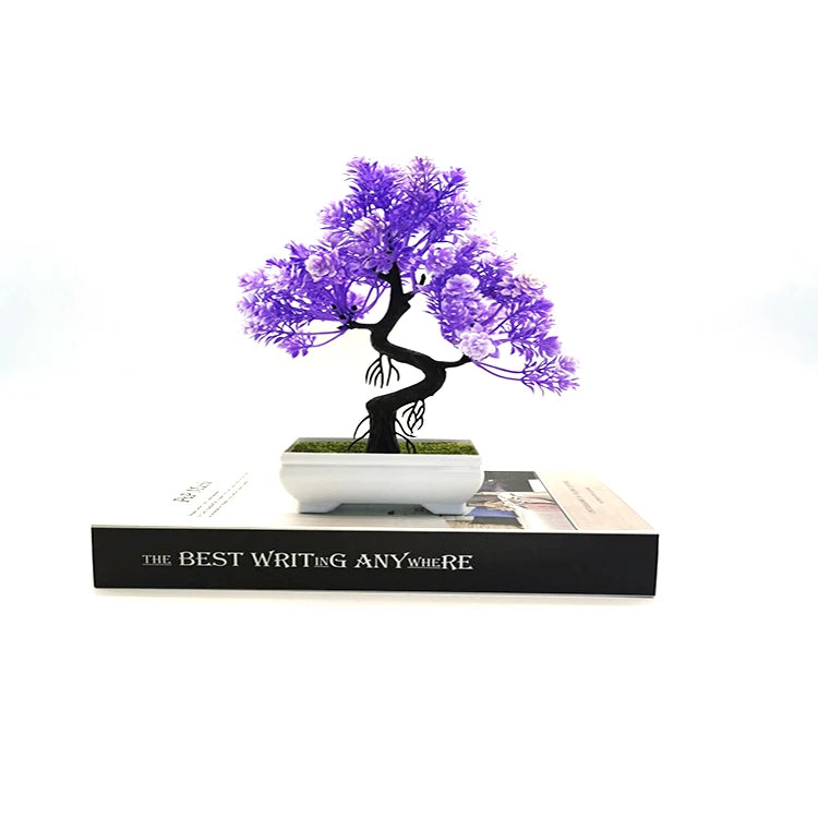 Hot Sale Potted Plant Ornament Bonsai Plastic Simulation Bonsai DIY Decorative Bonsai