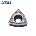Louis Fast OEM Quenched Inserts for Turning Tool Colorful PVD Stainless Steel WCMX030208 WCMX04 WCMX05 WCMT06 WCMT08 Drill