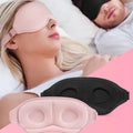 Eye Mask for Sleeping Contoured Cup Blindfold Concave Molded Night Sleep Mask Block Out Light with Women Men