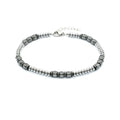 Factory Directly Sell Cheap Price Black Hematite Beaded Bracelet for Men and Women Jewelry