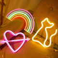 LED Neon Sign Wall Lamp IP68 Night Light for Home Holiday Valentine's Party Decorations for Teen Girls' Bedrooms Gardens