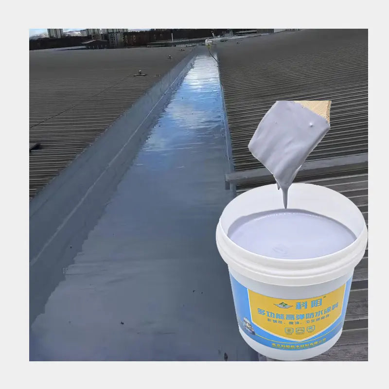 Wholesale Price Strong Toughness Water-Based Polyurethane Waterproof Coating High-Elasticity 5 Year Warranty for Civil Air