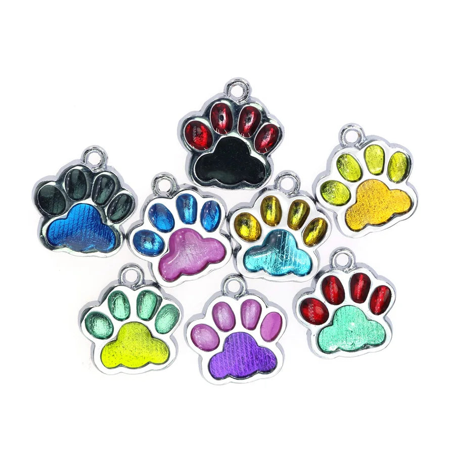 Alloy Dog Foot Shape Pendantdog Pendant