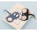 Portable Microfiber and Nylon Sunglasses Pouch Cute Eyewear Accessory Case for Women Men and Girls