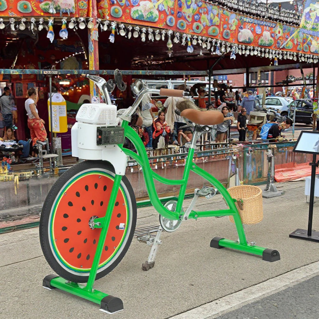 EXI Bicycles Aluminum Chopper Bubble Machine for with Adjustable & Safe Features Easy Ride for Adult Events Party Supplies