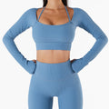 Sexy Underwear Workout Clothing High Waist Pants Sports Bra Leggings for Women Gym Fitness Set Seamless Yoga Suit Activewear