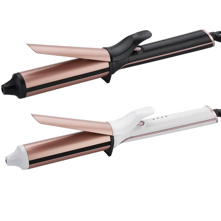 VOAUN Factory Wholesale Professional Ceramic Tourmaline Hair Straightener and Curler Electric for Personal Care for Hotel Use