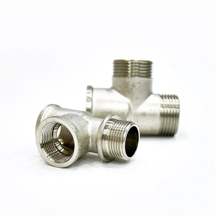 Smooth Female Tee Thread Male Fitting for Gas Oil Water Supply Lines Industrial Applications Casting Technics