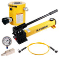 50 Ton 1.97 in / 50 mm Stroke Hydraulic Cylinder Jack Ram and Hand Pump Set