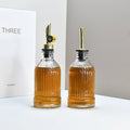 Hot Sell 350ml 500ml Coffee Milk Tea Syrup Glass Bottle Dispenser with Weighted Spout Syrup Oil Dispenser