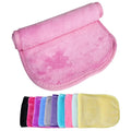 Private Label Reusable Coral Fleece Makeup Remover Face Cloth Makeup Remove Microfiber Pads Towel