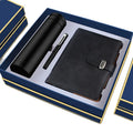 Promotional Business Custom Gift Logo Vacuum Thermos Pen Notepad Souvenir Wedding Set Gift  Free Giveaways with Gift Box