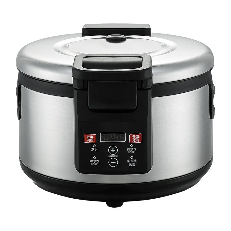 110V 220V 16L Commercial Automatic Bubble Tea Cooker Machine Boil Taro Red Bean Pot Boba Cooking Machine Tapioca Pearl Cooker