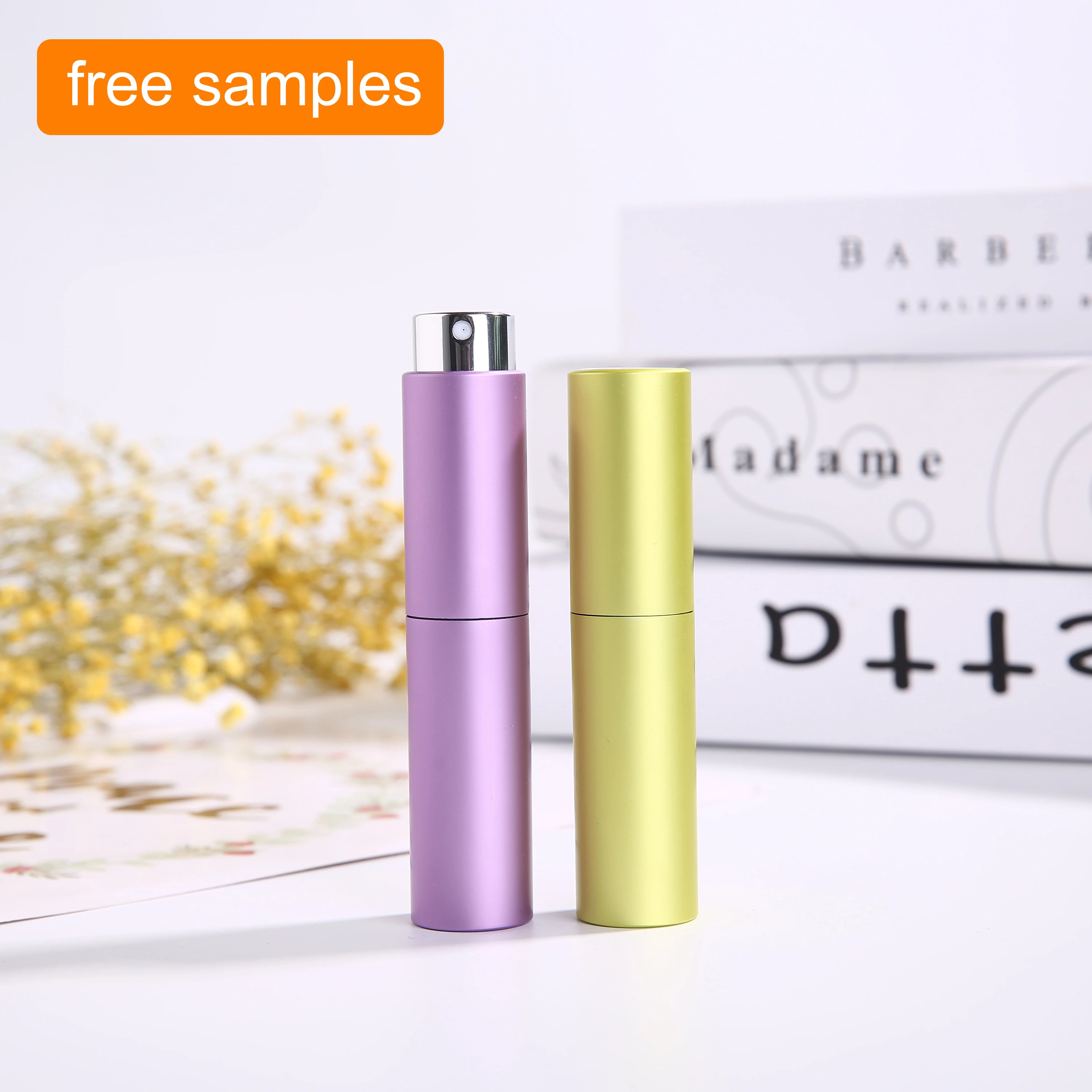 5ml/8ml/10ml/15ml/20ml/25ml/30ml Aluminum Twist up and Spray Perfume Bottle