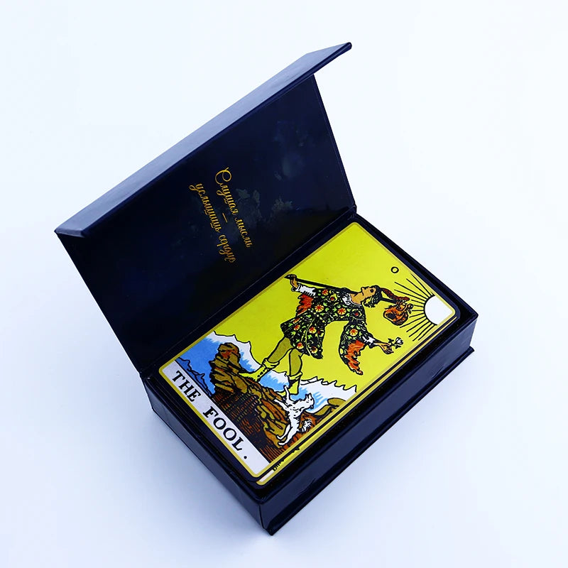 Custom Buy Wholesale Gold Foil Oracle Tarot Card OEM Tarot Deck Printing Oracle Cards