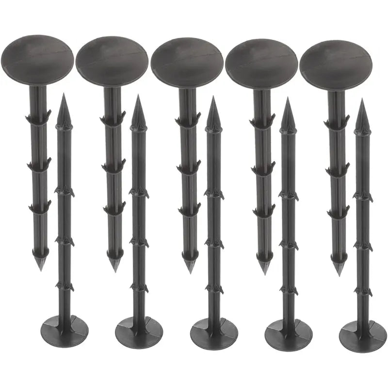 Customizable Factory PP Material Garden Nail Peg Reusable Plastic Ground Anchoring for Landscape Use