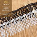 Wholesale Fringe Polyester Lace Water Soluble bar Code Lace Cuff Hem Fringe Home Textile Dress Dress Decorationlace Trim
