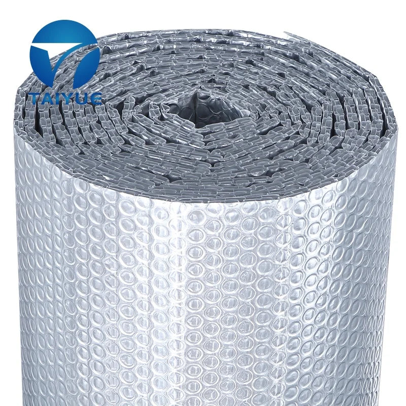 High R Value Double Side Bubble Foil Sheet Radiant Barrier Thermal Insulation Heat Resistant Eco-Friendly Modern Roof Coating