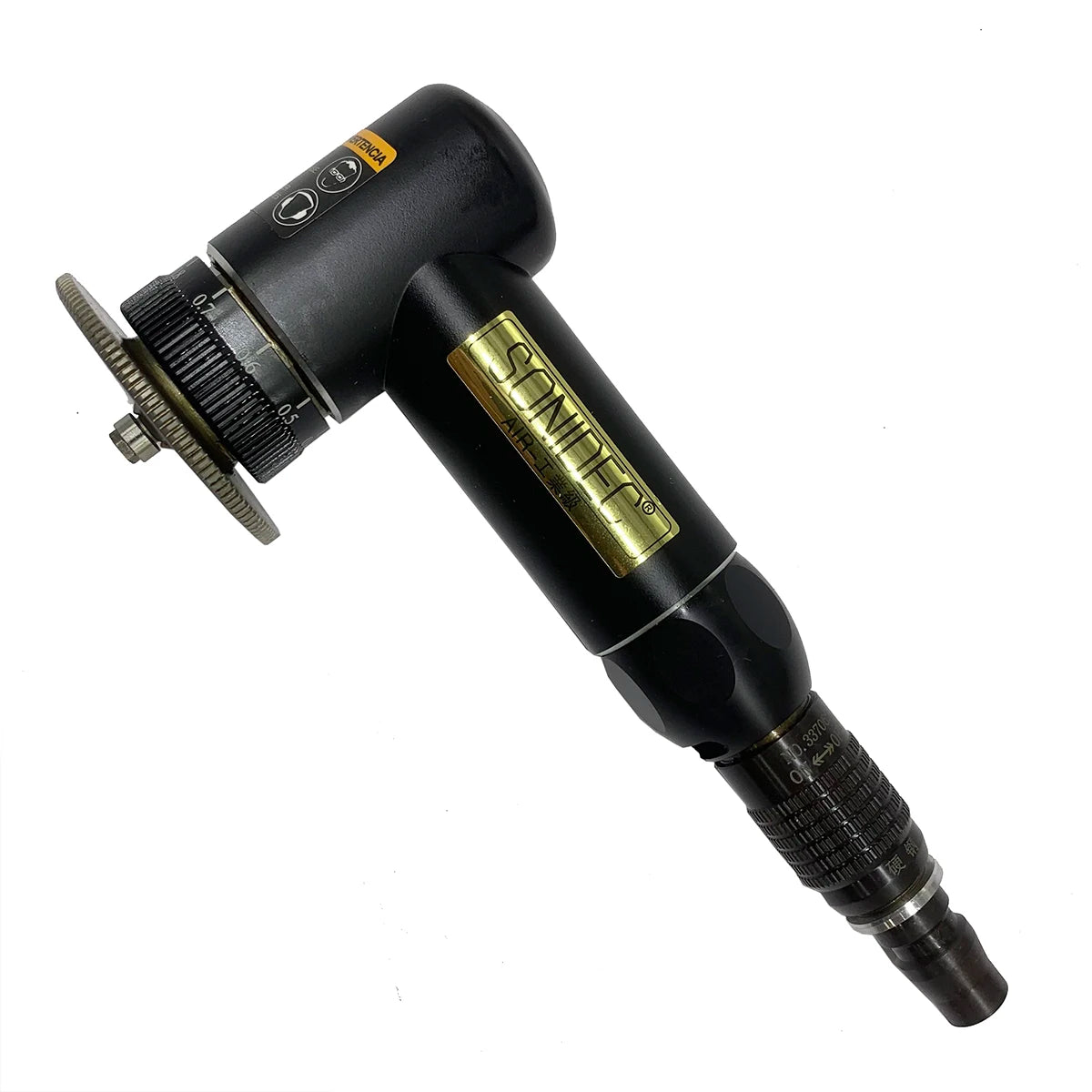 Sonidec Durable Precision Type Pneumatic Chamfering Tool | 36800 RPM Steel/Metal/Wood Edges | Model 666 Beveling Deburring OEM 1