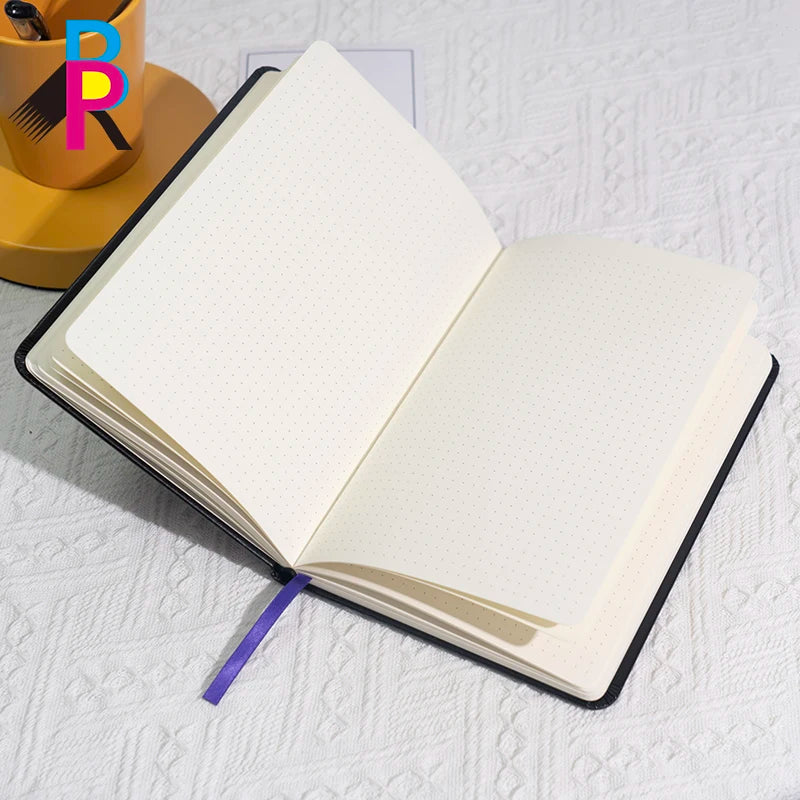 Wholesale Custom Printing A4 A5 Journal Hardcover Planners Journals Fabric PP Cover Thread Sewing Planner