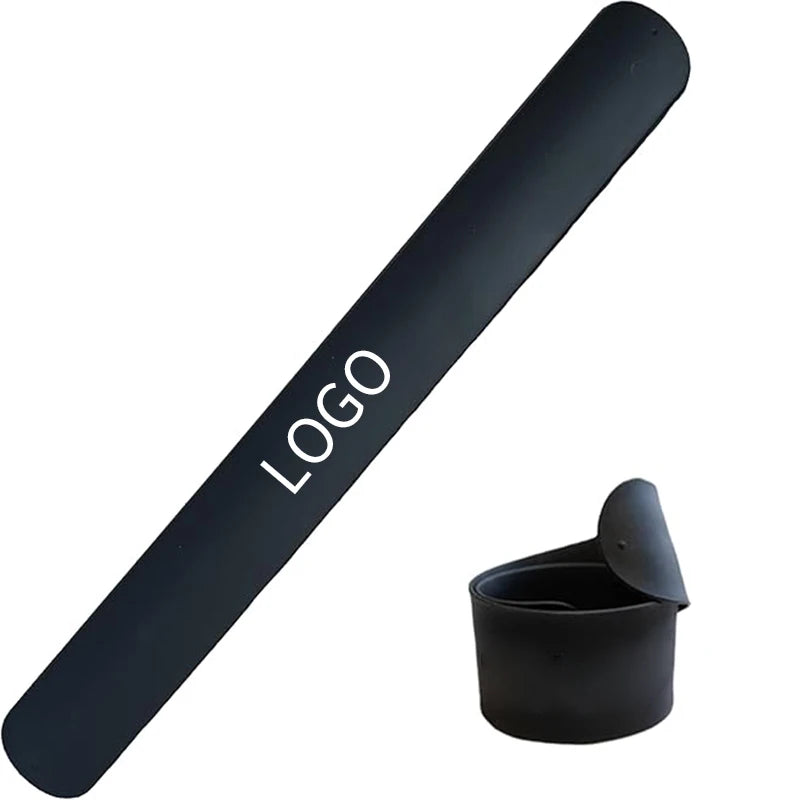 Wholesale Custom Logo Printing Yoga Mat Strap Steel+Silicone Eco-friendly Easy Carry Tightly Rolled Secured Storage Travel