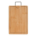 Wood Cutting Board With Handle Grip Retractable for Kitchen Board Reversible Extra Large Butcher Block