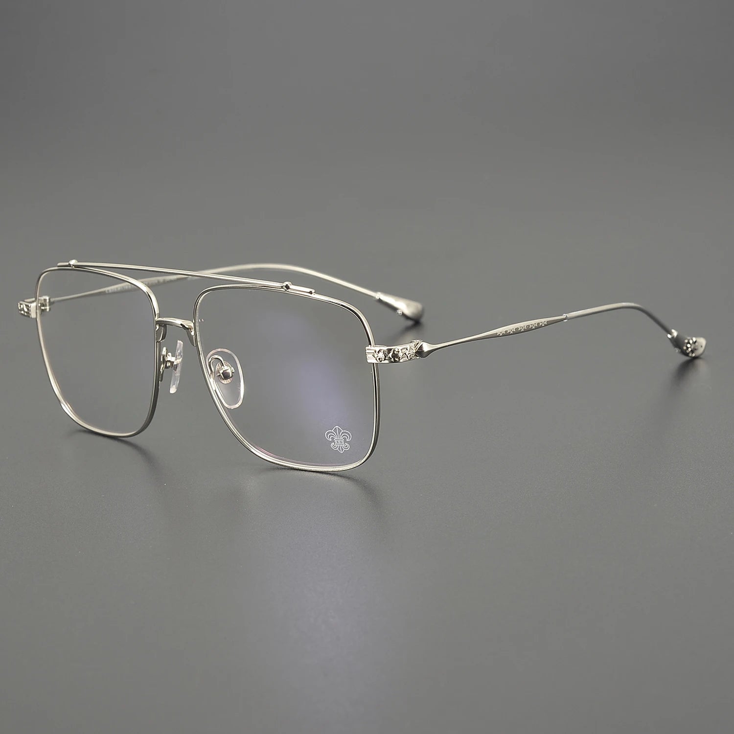 CH8021 Good Quality Ti Thin Prescription Glasses Frame for Men Business Myopia & Presbyopia Ultra Light Anti Rust Universal Face