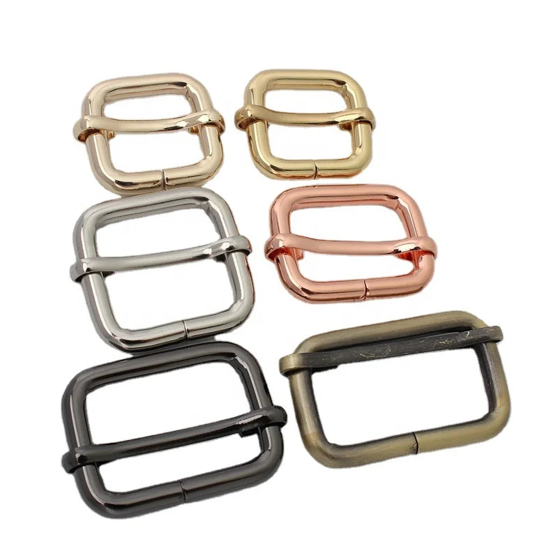 Nolvo World 5 Sizes Products Metal Handle Bag Durable Word Pull Core Button Bag Hardware Slider for Straps