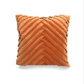 Innermor Plain Style Velvet Cushion Covers Square Soft Decorative Cases for Home Hospital Solid for Couch Sofa Bedroom Decor