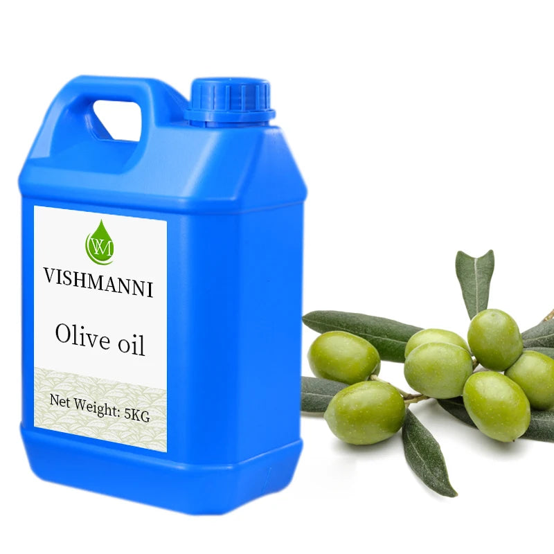 Organic Natural Cold-Pressed Olive Oil 1kg Essential Carrier Oil for Hair & Skin Care Bulk Sell Like Olive Oil