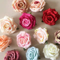 Factory Sale 9cm Silk Rose Flower Head DIY Flower Wall Decoration Flower Heads Artificial