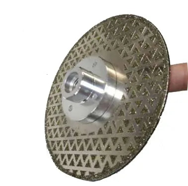 115 mm  125 mm 150 mm 180 mm 230 mm Diamond Cutting Discs Cutting Electroplate Diamond Flange Circular Saw Blade for Stone