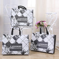 Manufacturer Cheap Price Eco Friendly Recyclable Gift pp Woven Tote  Large Shopping Bag  pp Fabric Handle Bag with logo Custom