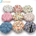 Mini Fashion Portable Wearable Pin Cushion Hand Wrist Cushions Sewing Machine Needle Organizer Pad Knitting Needles Supplies MegaBDM
