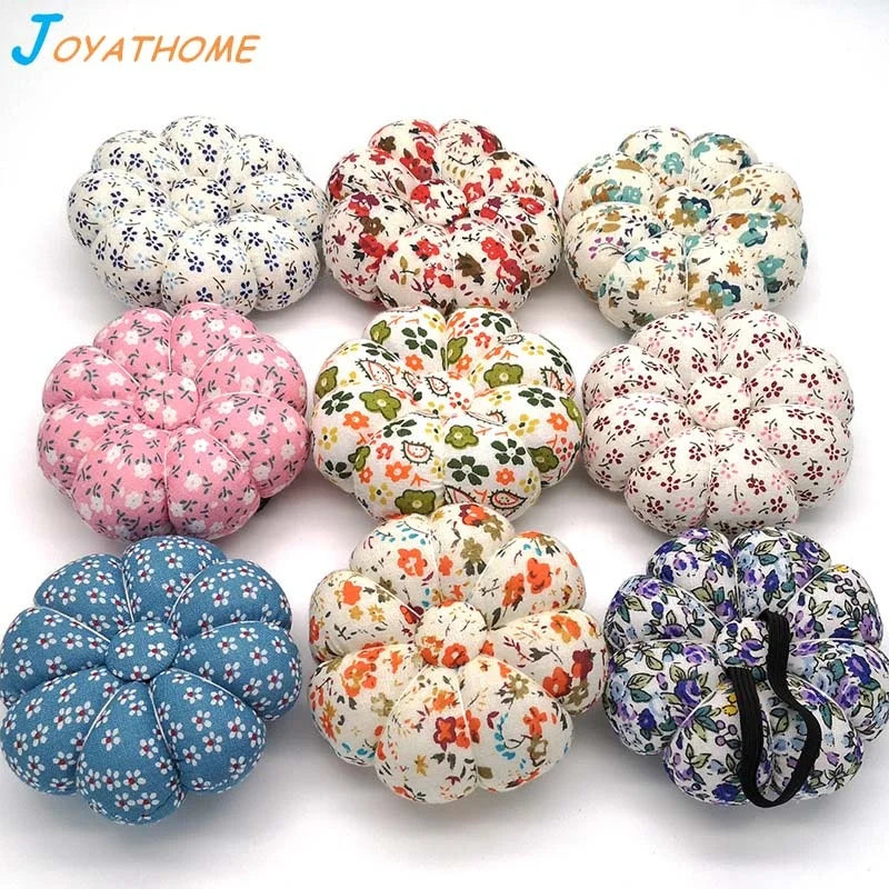 Mini Fashion Portable Wearable Pin Cushion Hand Wrist Cushions Sewing Machine Needle Organizer Pad Knitting Needles Supplies MegaBDM