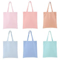 Custom Logo Printed Recyclable Plain Cotton Canvas Shopping Tote Bag