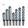 Tideway Industrial Grade 1/2" Shank Flush Trim Solid Carbide Spiral Top Bearing Cnc 4F Router Bit Compression Cut End Mill Bit