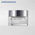 Custom Luxury Plastic Double Wall Cosmetic Jar with Silver Lid Wholesale Premium White Refillable Cosmetic Face Cream Containers