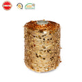 100% Polyester Machine Fancy Yarn with Dyed Golden Drop Sequin Knitting Pattern