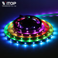 Manufacturer Wholesale Digital Addressable RGBIC Full Color Ws2812b Led Lights Flexible Soft Strip for Bedroom