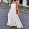 Top Fashion Summer Halter Slim Ladies Party Wear Clothing Midi Length Women Dresses