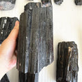 Healing Natural Raw Black Tourmaline Rough for Healing Big Large Sizes Stone for Sale