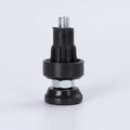 Big Adjustable Steel Feet Study Mount Leveling Foot Cup Used for OD 28MM Lean Pipe Rack