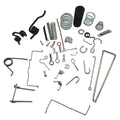 12mm Electrical Moving Contacts Battery Spring 10 Types Replacement AAA Battery Contact Plate Spring Compression Torsion Load