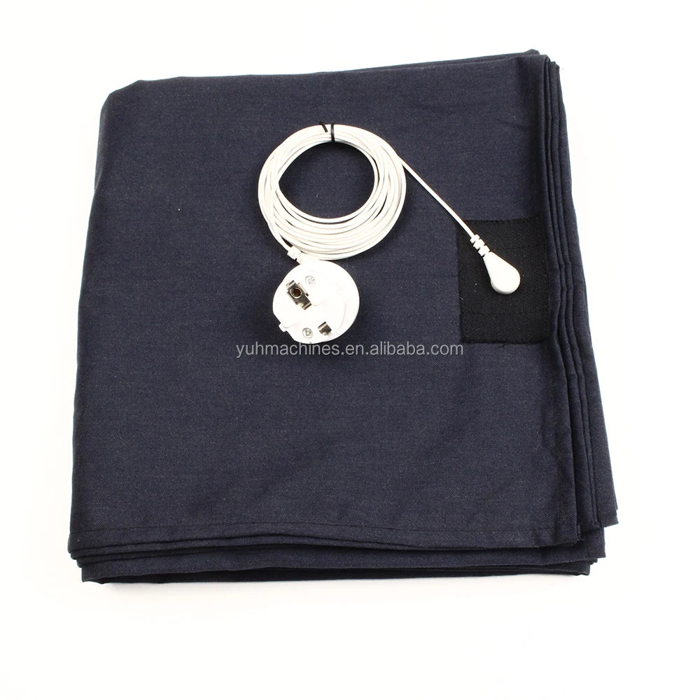 ESD EARTHING Stainless Steel Earthing Sheet with Grounding Cord for Good Sleeping