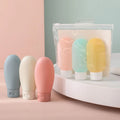 MIO Travel Bottles for Toiletries Travel Bottle Set 3 Colors a Set Small Size Portable Liquid Dispensers Bottles Multi-color