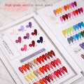 Factory Direct Sale Professional Salon Nail Polish Display Card 320/240/180 Colors DIY Feature Gel Nail Art Care Tool