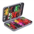 YOUME 20pcs/set Artificial Insect Bait Flies Fly Fishing Lures Bait Dragonfly Bait Dry Flies for Trout Carp Fishing Lure