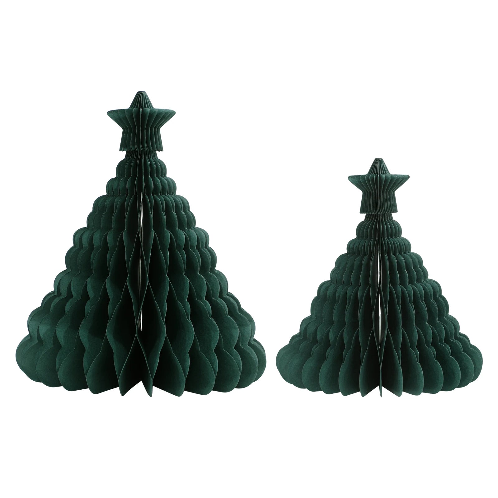 Recycle Paper Eco-friendly Multi-color Honeycomb Ornaments Magnets Close Christmas Bauble Tree Festival Decoration Customized